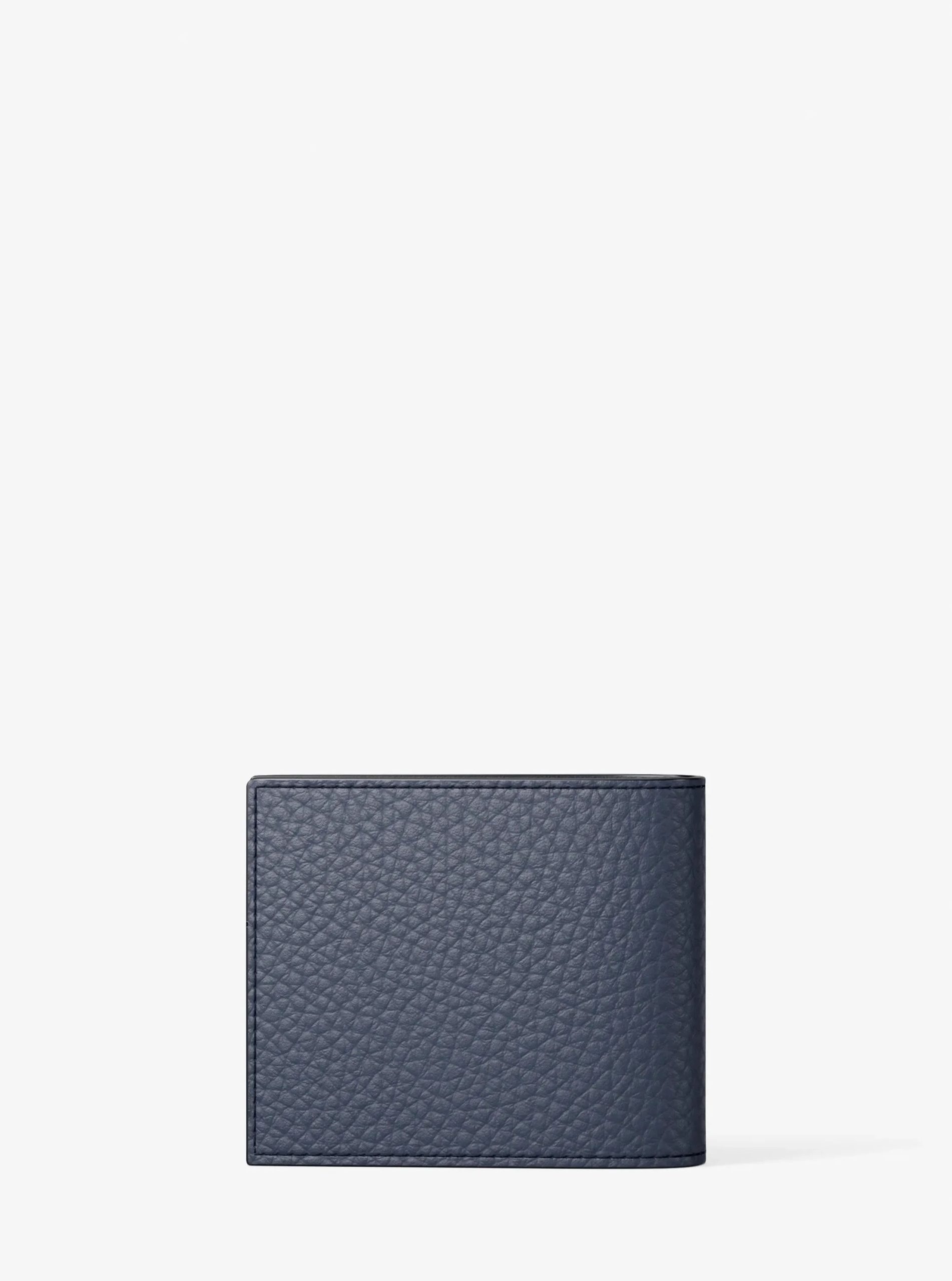 Michael Kors Pebbled Leather Billfold Wallet and Signature Logo Card Case Gift Set - Preorder