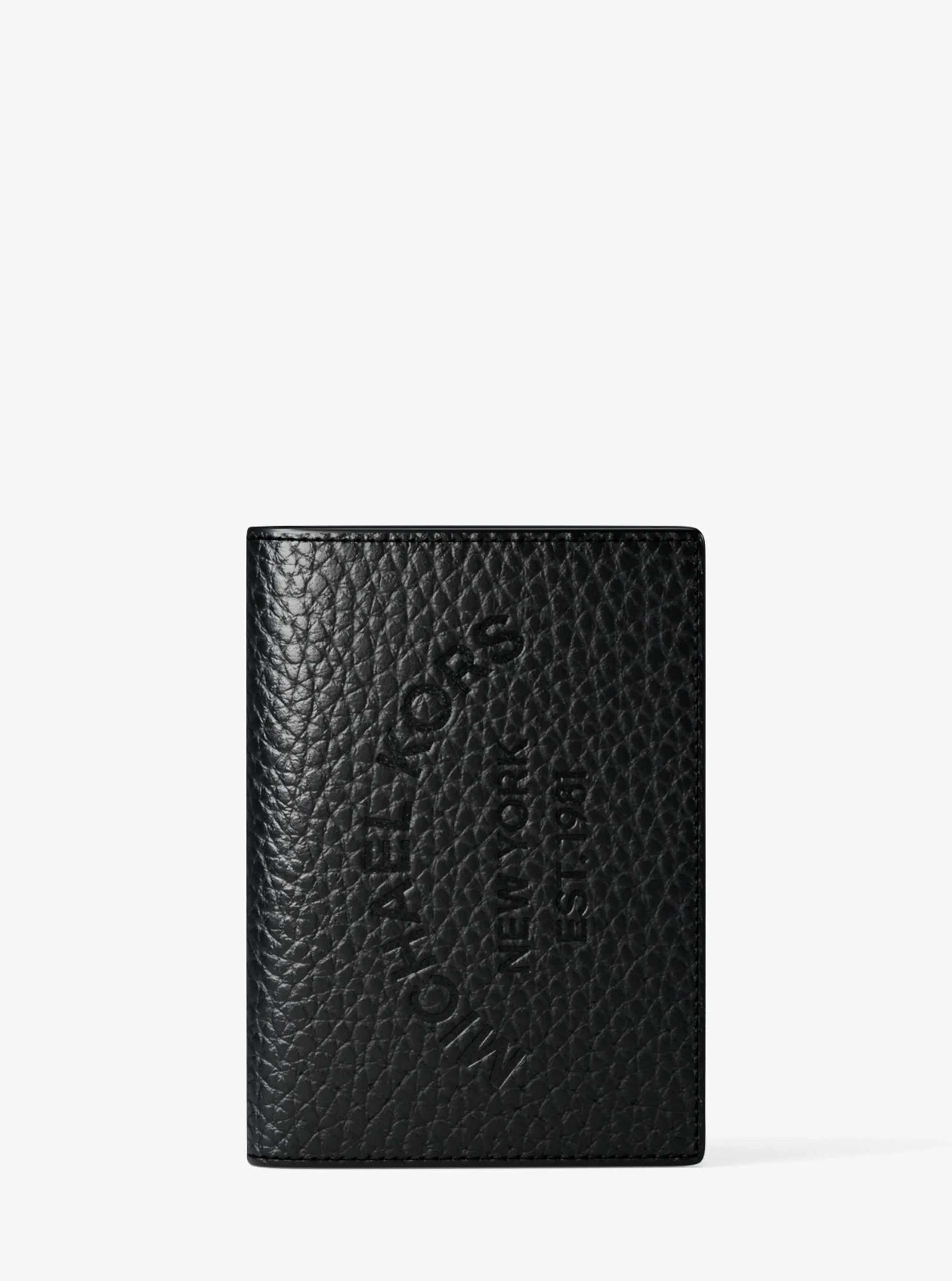 Michael Kors Cooper Pebbled Leather Bi-Fold Card Case - Preorder