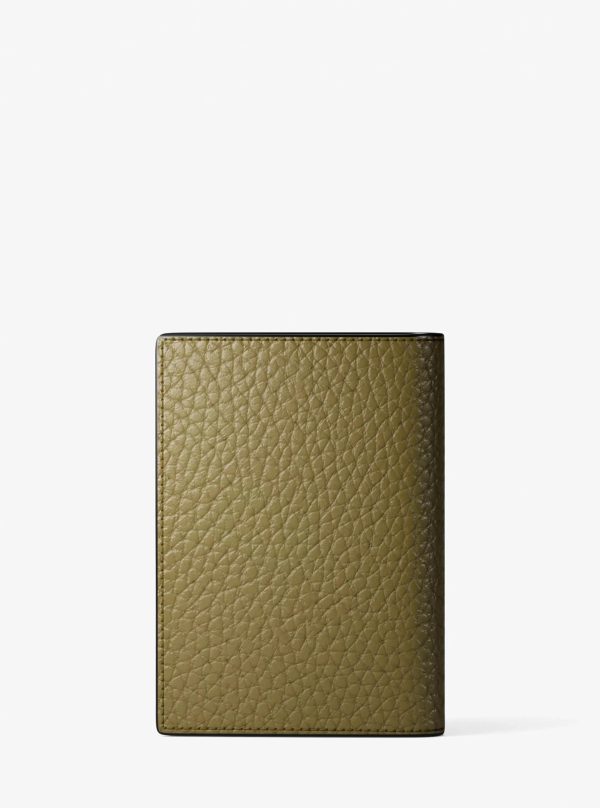 Michael Kors Cooper Pebbled Leather Bi-Fold Card Case - Preorder