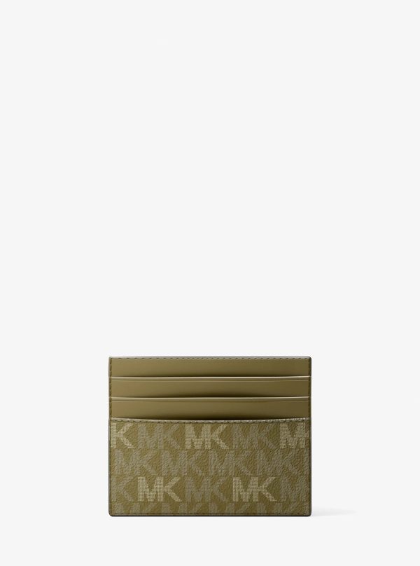 Michael Kors Cooper Signature Logo Card Case - Preorder