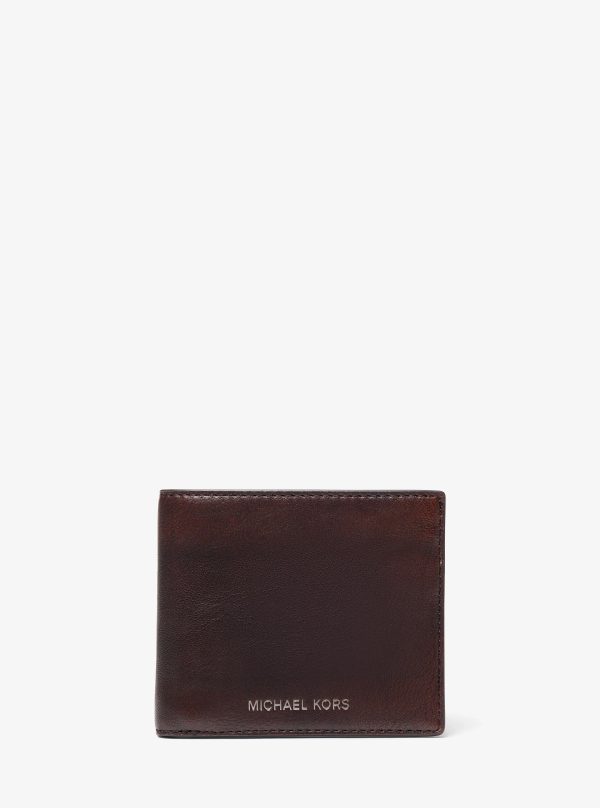 Michael Kors Cooper Burnished Billfold Wallet - Preorder