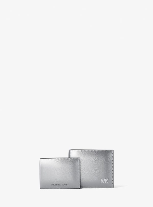 Michael Kors Cooper Metallic Billfold Wallet - Preorder
