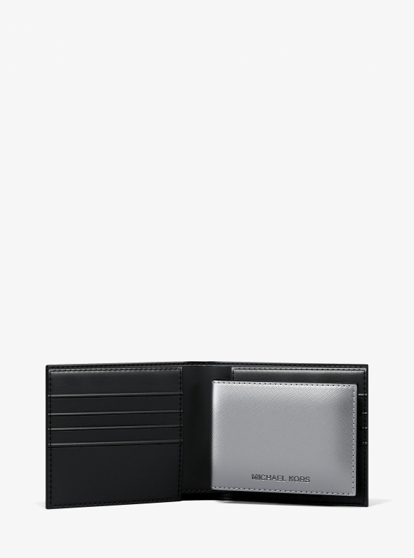 Michael Kors Cooper Metallic Billfold Wallet - Preorder