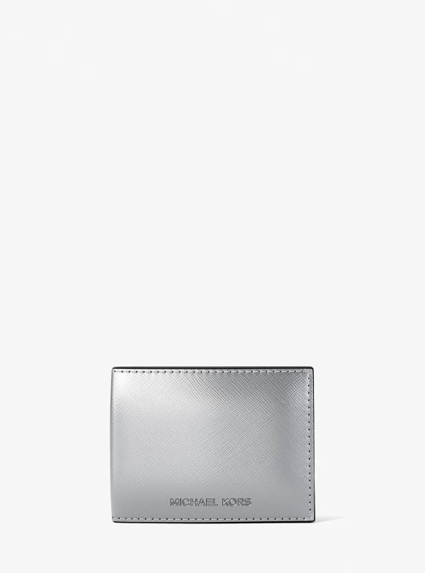 Michael Kors Cooper Metallic Billfold Wallet - Preorder
