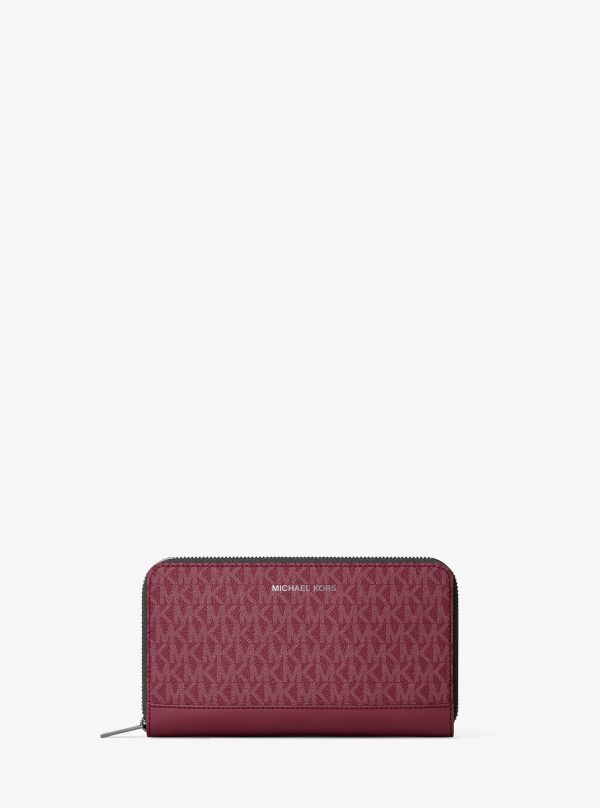 Michael Kors Cooper Signature Logo Continental Wallet - Preorder