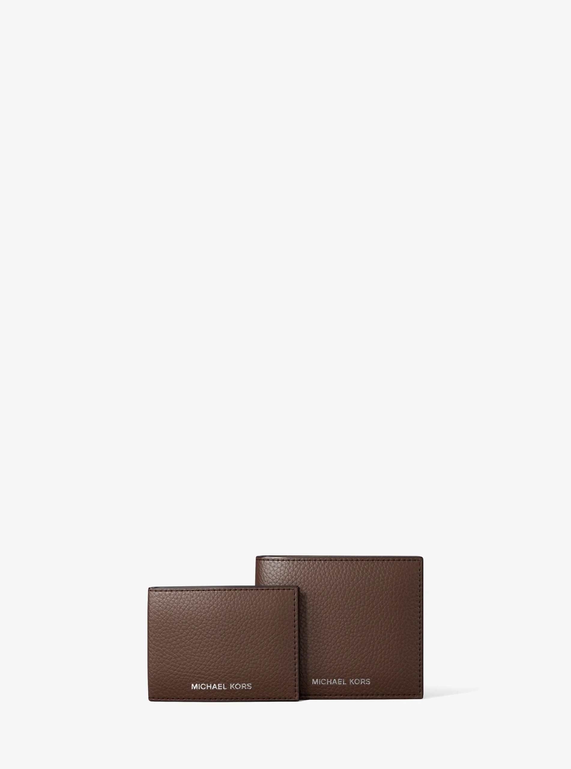 Michael Kors Cooper Pebbled Leather Billfold Wallet With Passcase - Preorder
