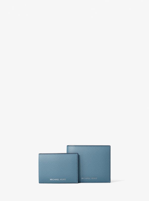 Michael Kors Cooper Pebbled Leather Billfold Wallet With Passcase - Preorder