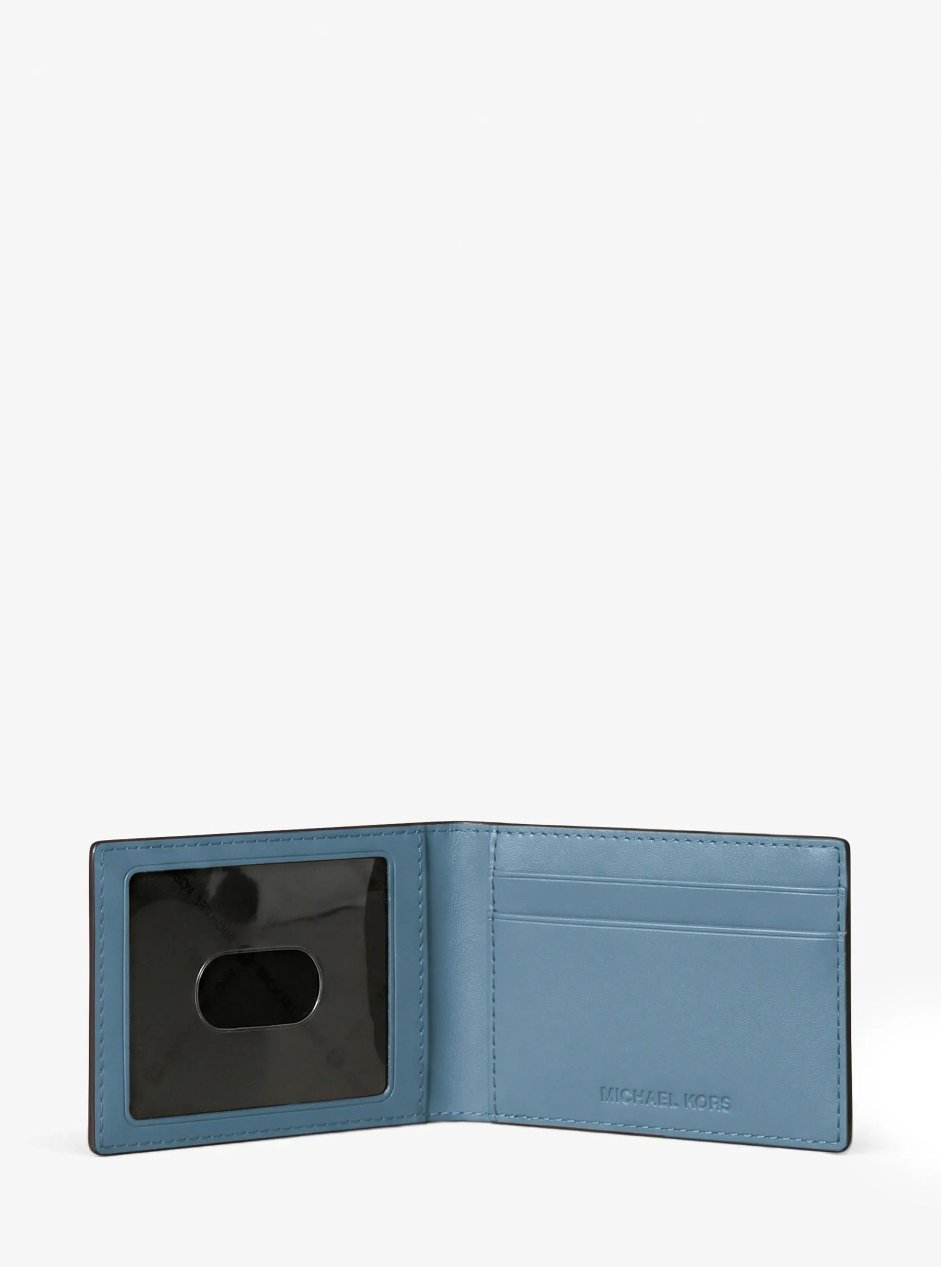 Michael Kors Cooper Pebbled Leather Billfold Wallet With Passcase - Preorder