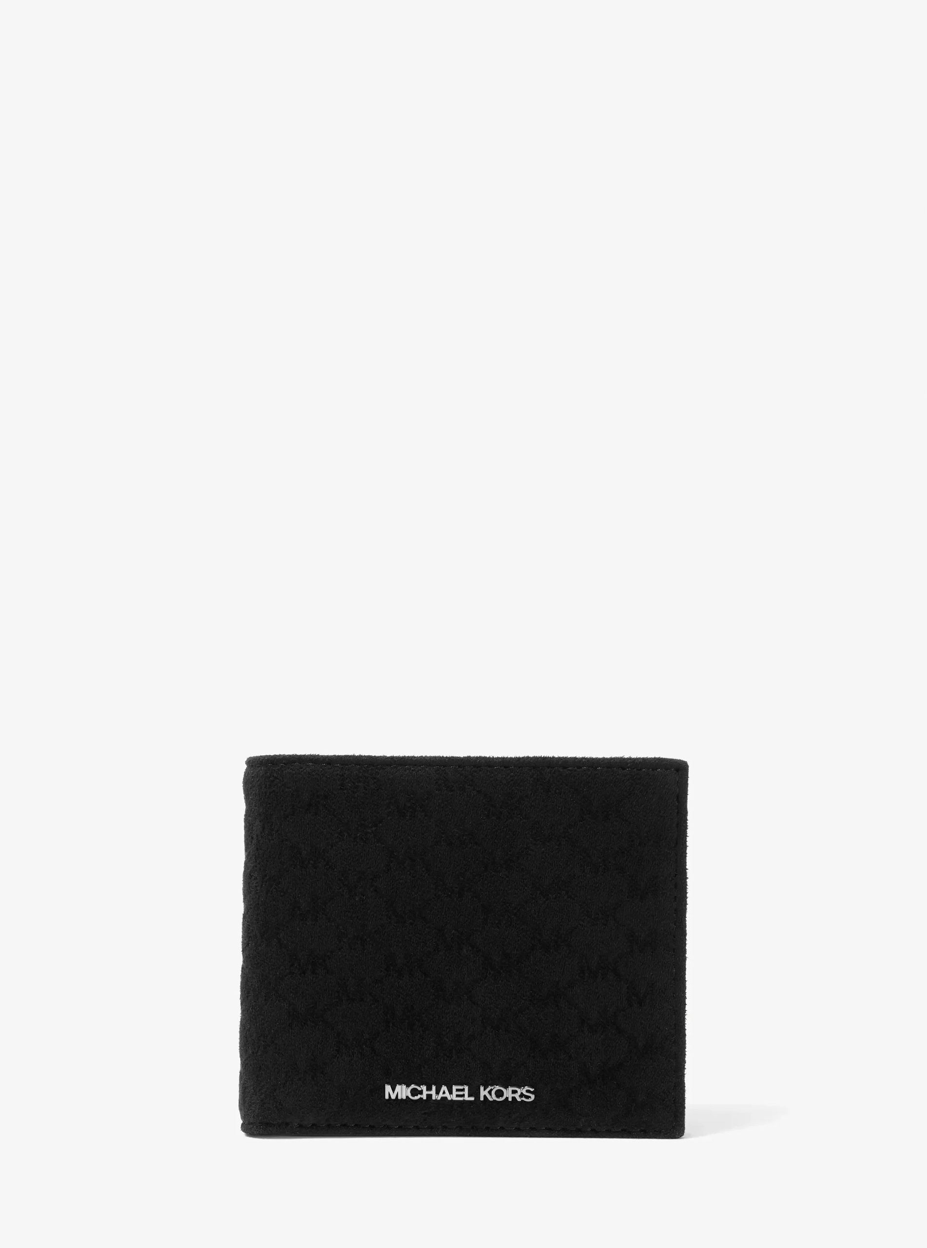 Michael Kors Cooper Logo Debossed Polyester Microsuede Wallet - Preorder - Image 7
