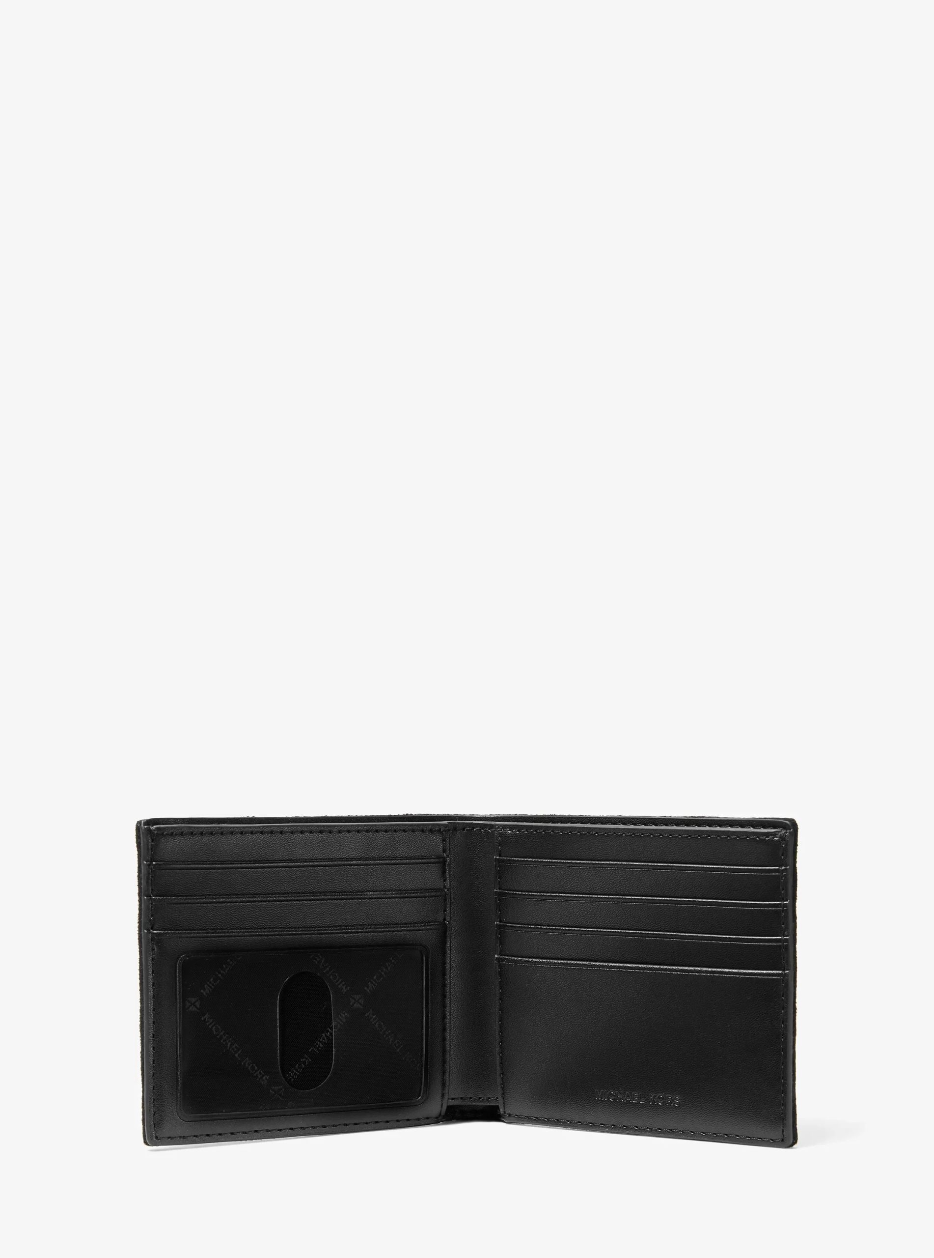 Michael Kors Cooper Logo Debossed Polyester Microsuede Wallet - Preorder - Image 8