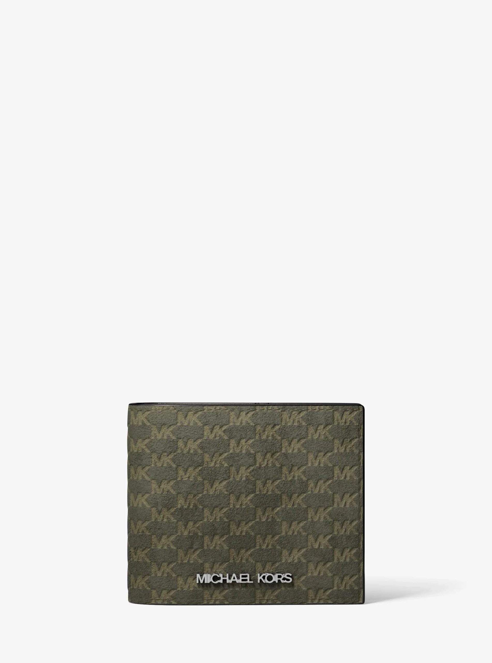 Michael Kors Cooper Logo Debossed Polyester Microsuede Wallet - Preorder