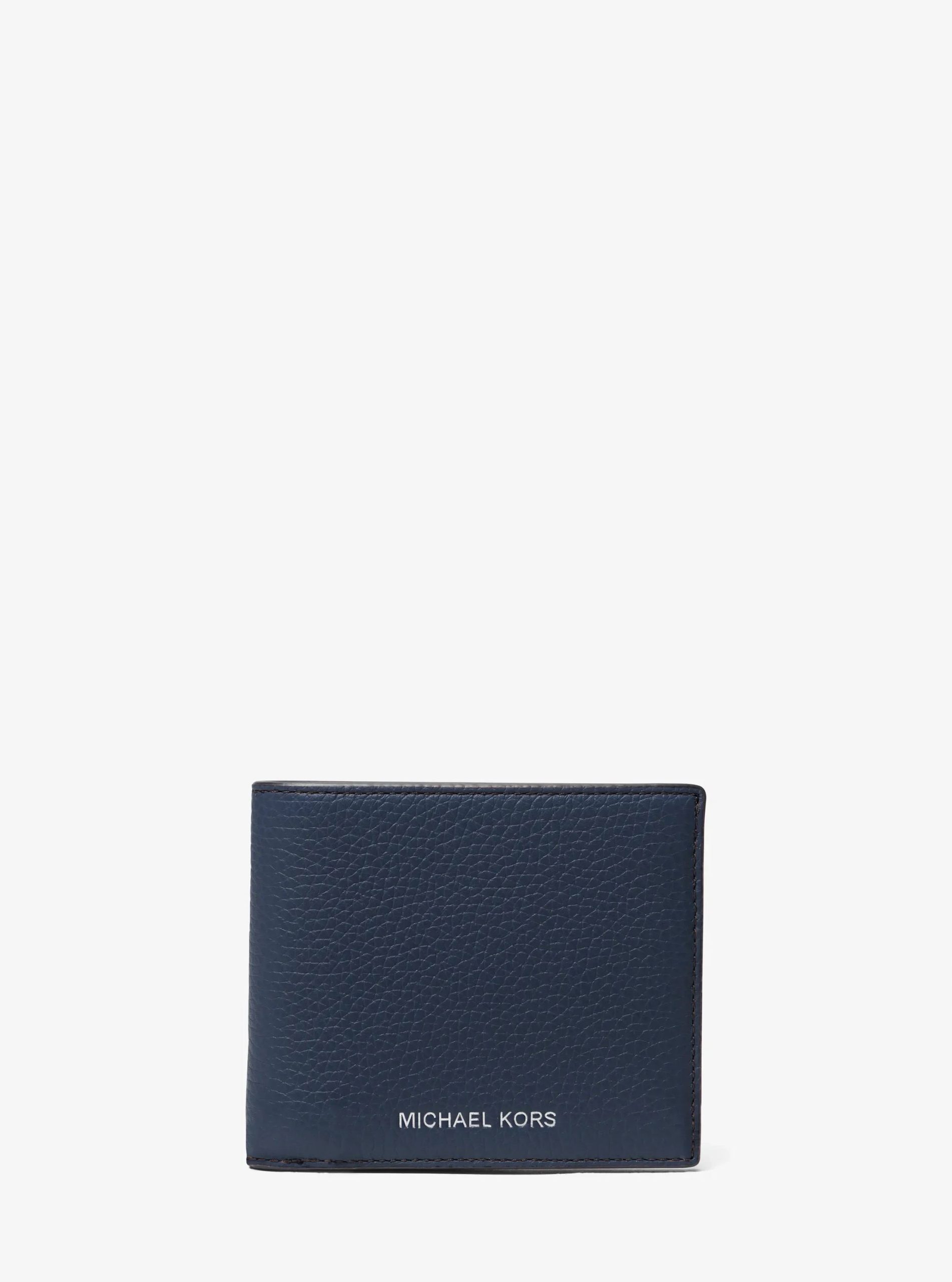 Michael Kors Cooper Pebbled Leather Billfold Wallet - Preorder