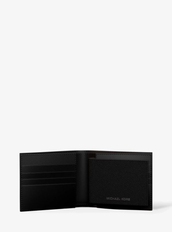 Michael Kors Cooper Saffiano Leather Billfold Wallet With Passcase - Preorder