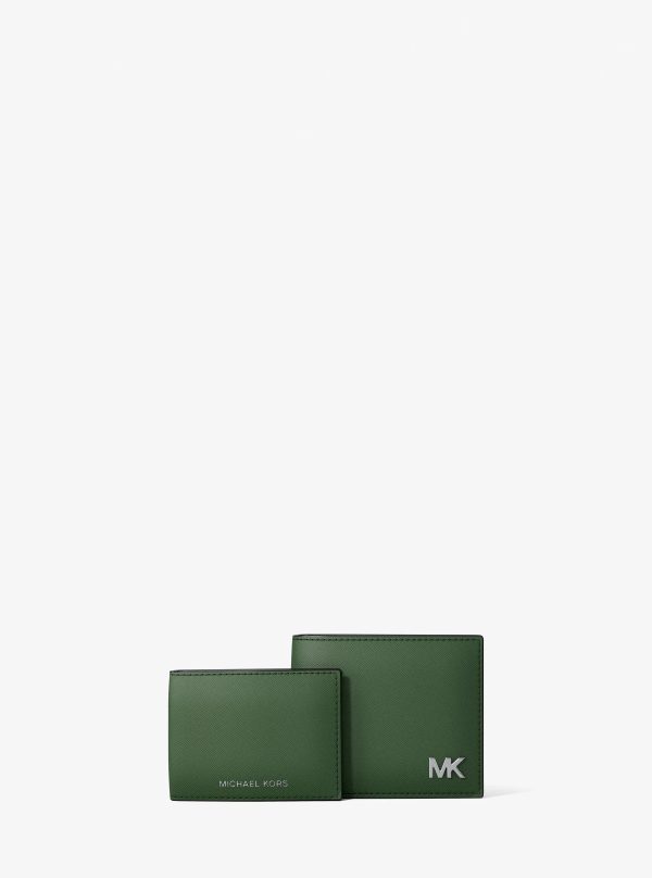 Michael Kors Cooper Saffiano Leather Billfold Wallet With Passcase - Preorder