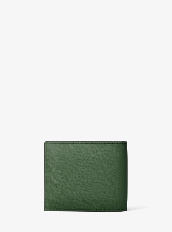 Michael Kors Cooper Saffiano Leather Billfold Wallet With Passcase - Preorder
