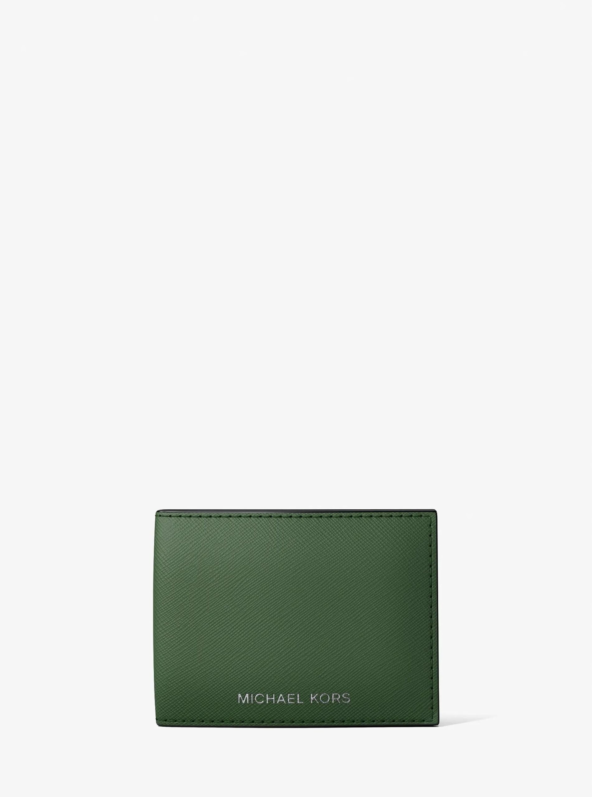 Michael Kors Cooper Saffiano Leather Billfold Wallet With Passcase - Preorder