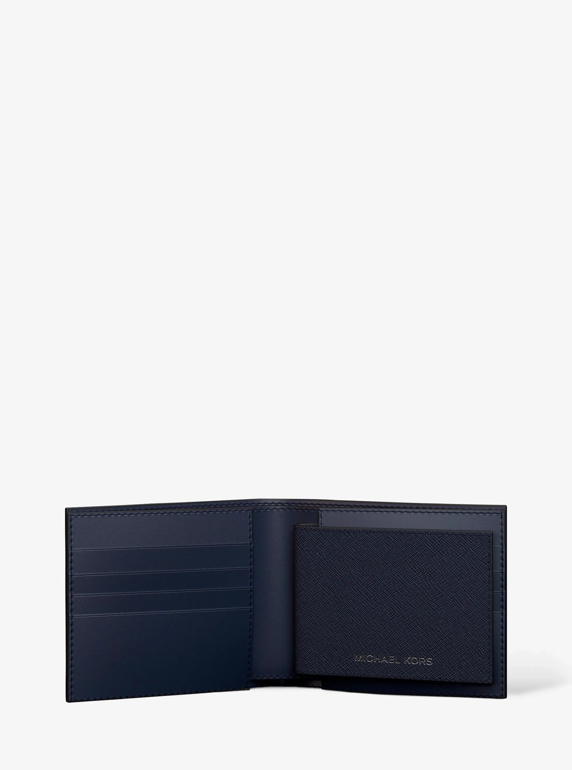 Michael Kors Cooper Saffiano Leather Billfold Wallet With Passcase - Preorder