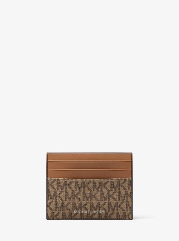 Michael Kors Cooper Signature Logo Card Case - Preorder