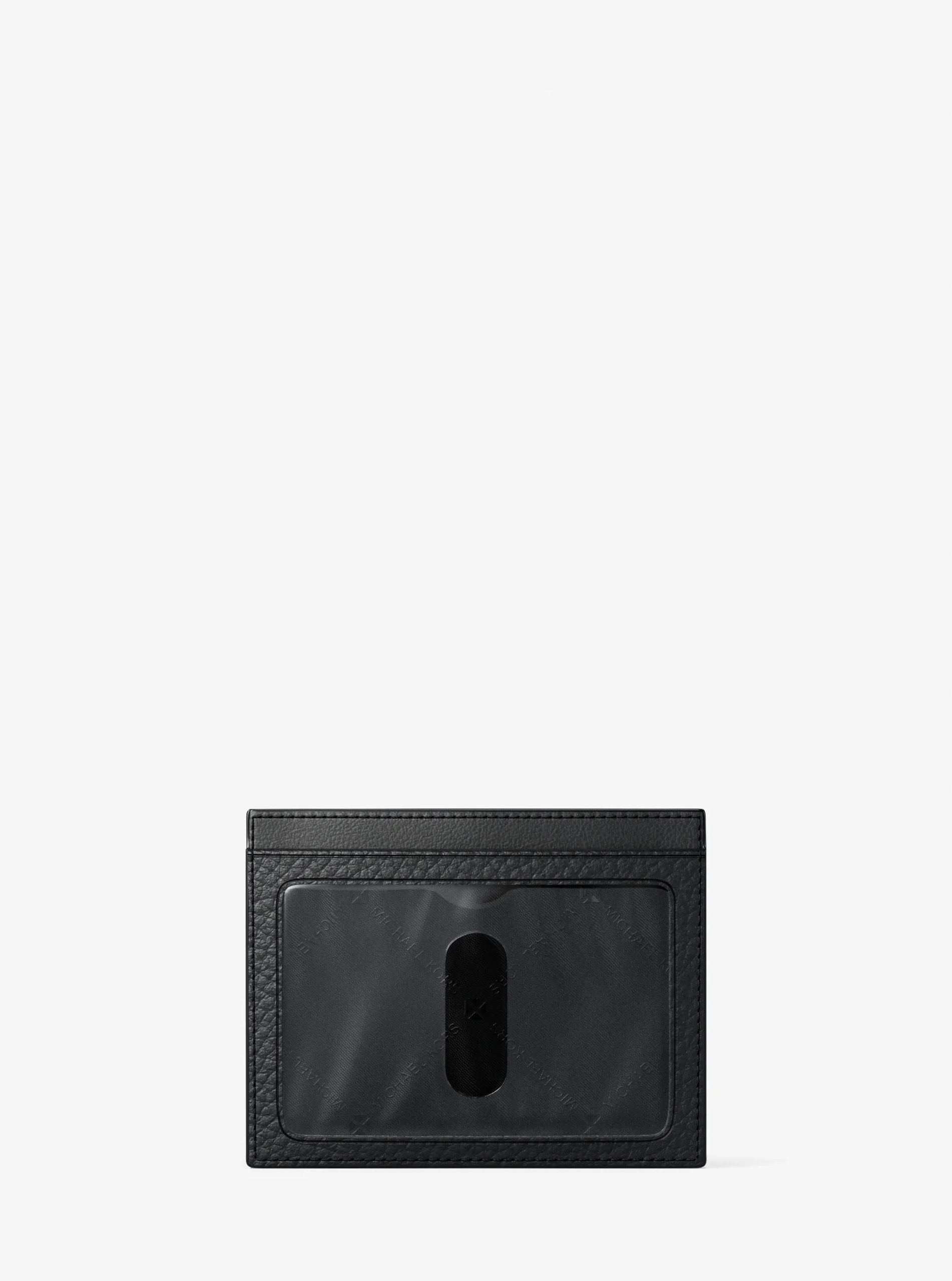 Michael Kors Cooper Pebbled Leather Card Case - Preorder