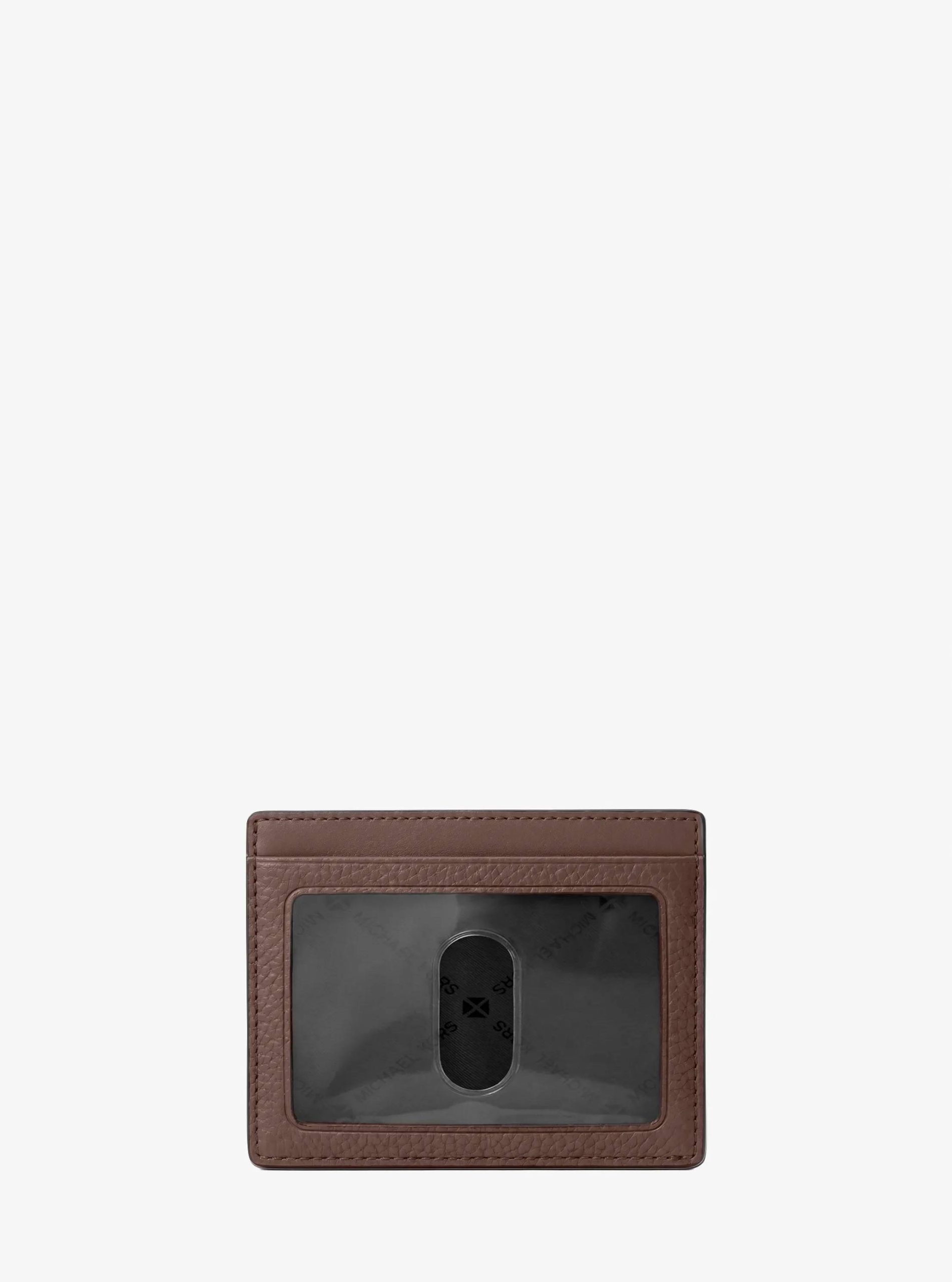 Michael Kors Cooper Pebbled Leather Card Case - Preorder