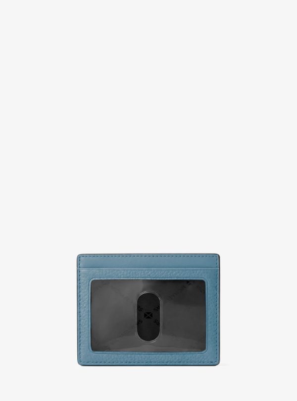Michael Kors Cooper Pebbled Leather Card Case - Preorder