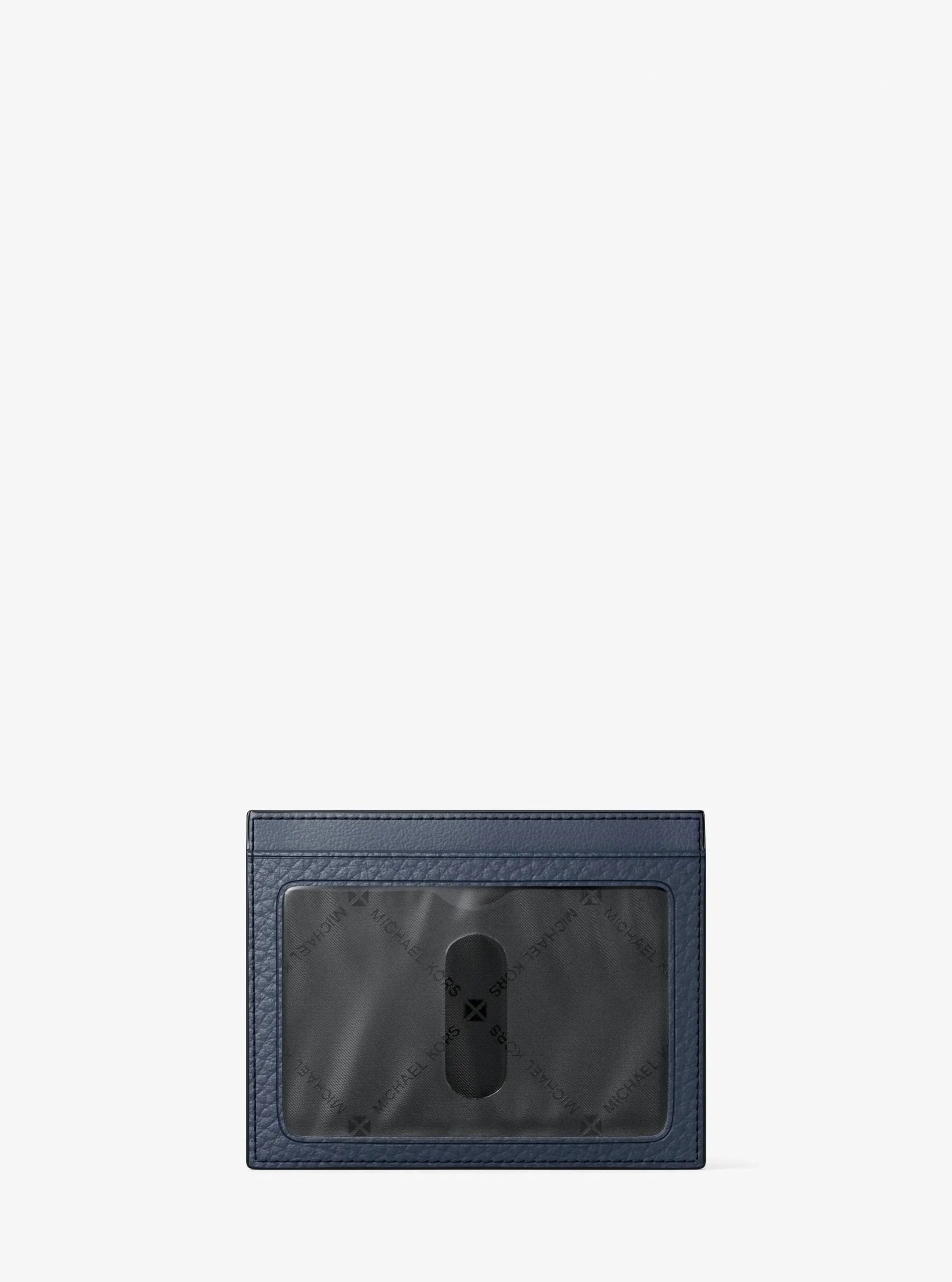 Michael Kors Cooper Pebbled Leather Card Case - Preorder