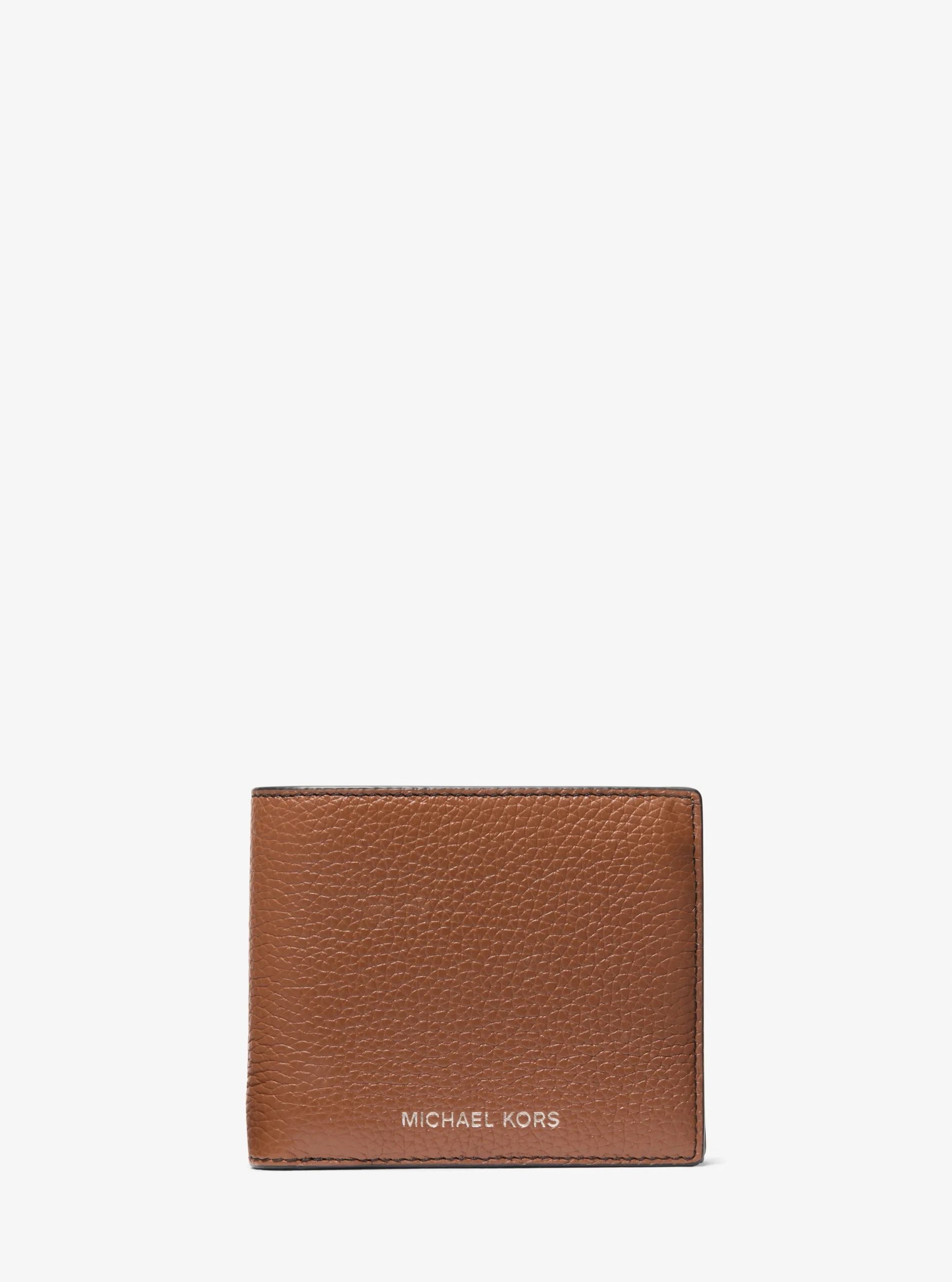 Michael Kors Cooper Pebbled Leather Billfold Wallet With Coin Pouch - Preorder - Image 4