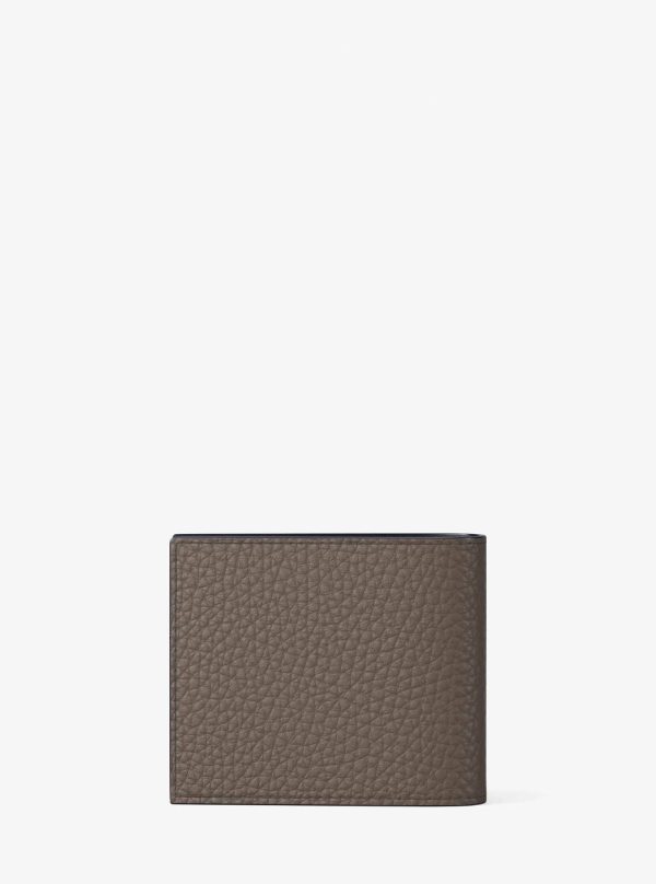 Michael Kors Cooper Pebbled Leather Billfold Wallet With Coin Pouch - Preorder