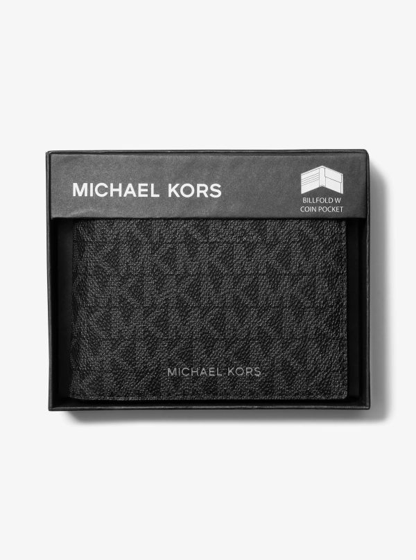 Michael Kors Cooper Logo Billfold Wallet With Coin Pouch - Preorder