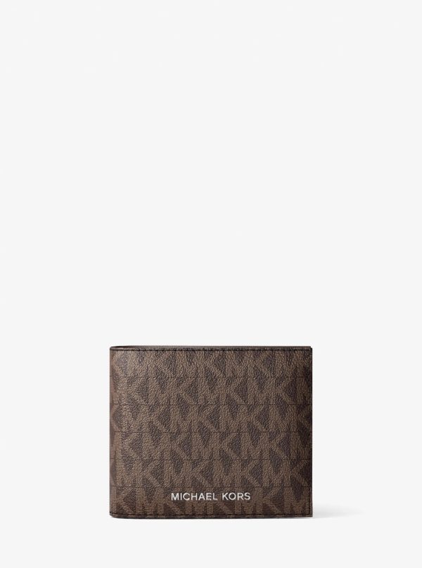 Michael Kors Cooper Logo Billfold Wallet With Coin Pouch - Preorder