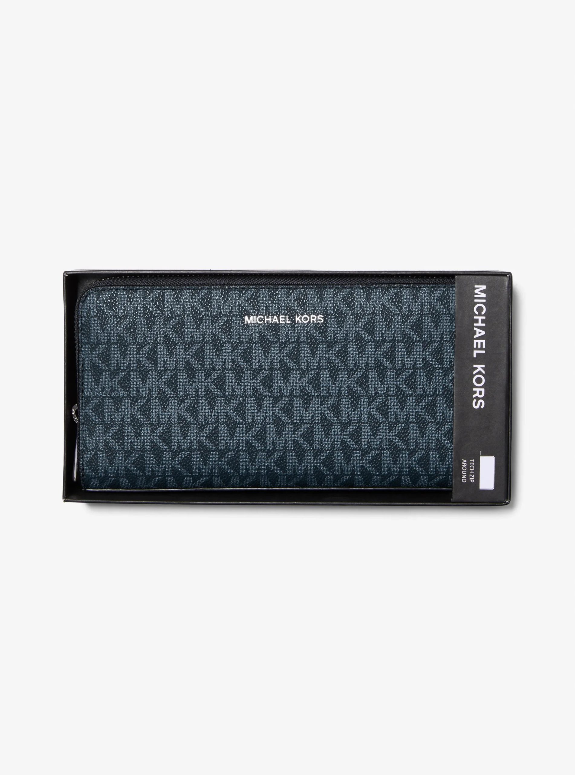 Michael Kors Cooper Logo Zip-Around Wallet - Preorder