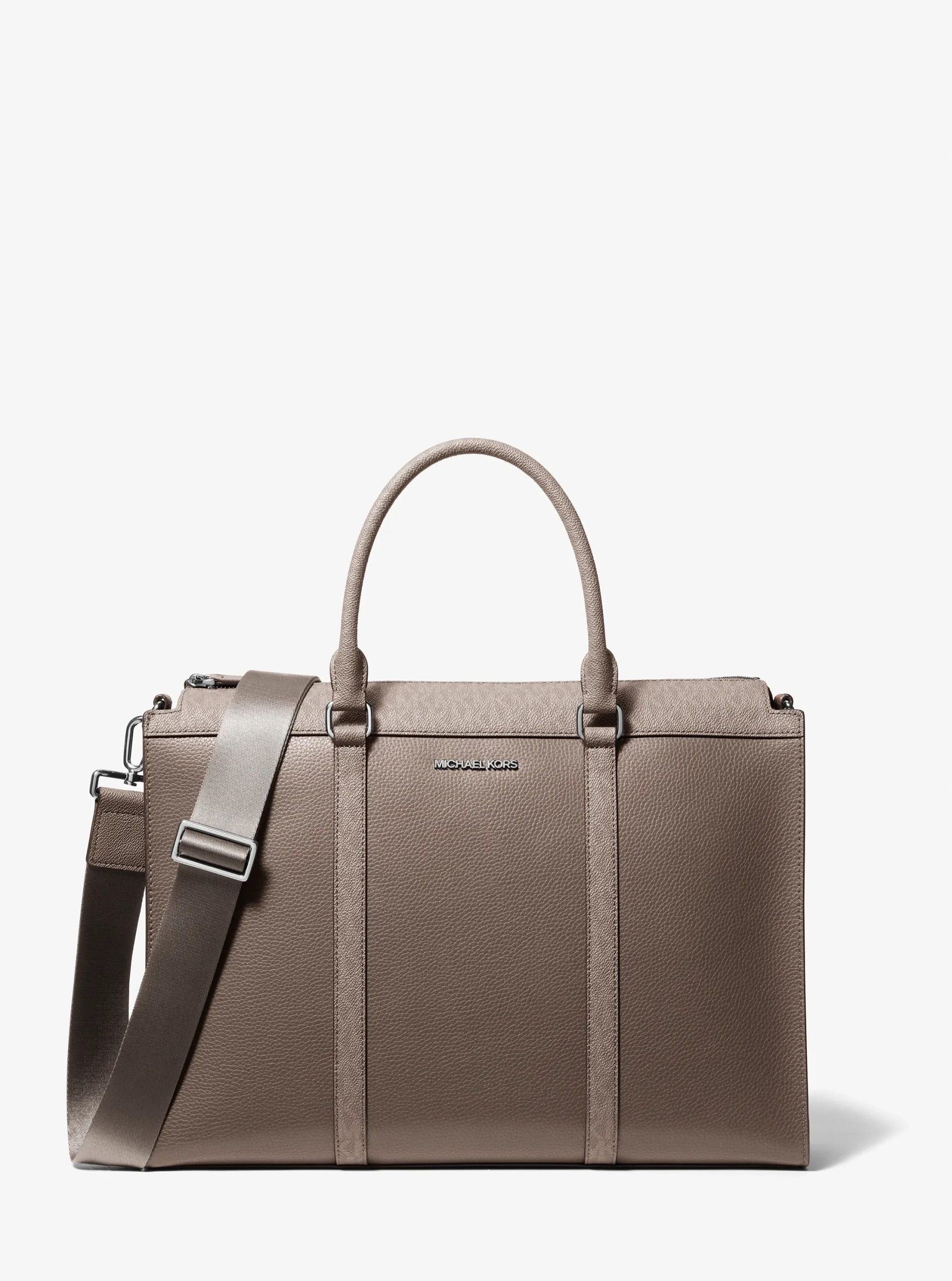 Michael Kors Cooper Pebbled Leather and Signature Logo Briefcase - Preorder - Image 13