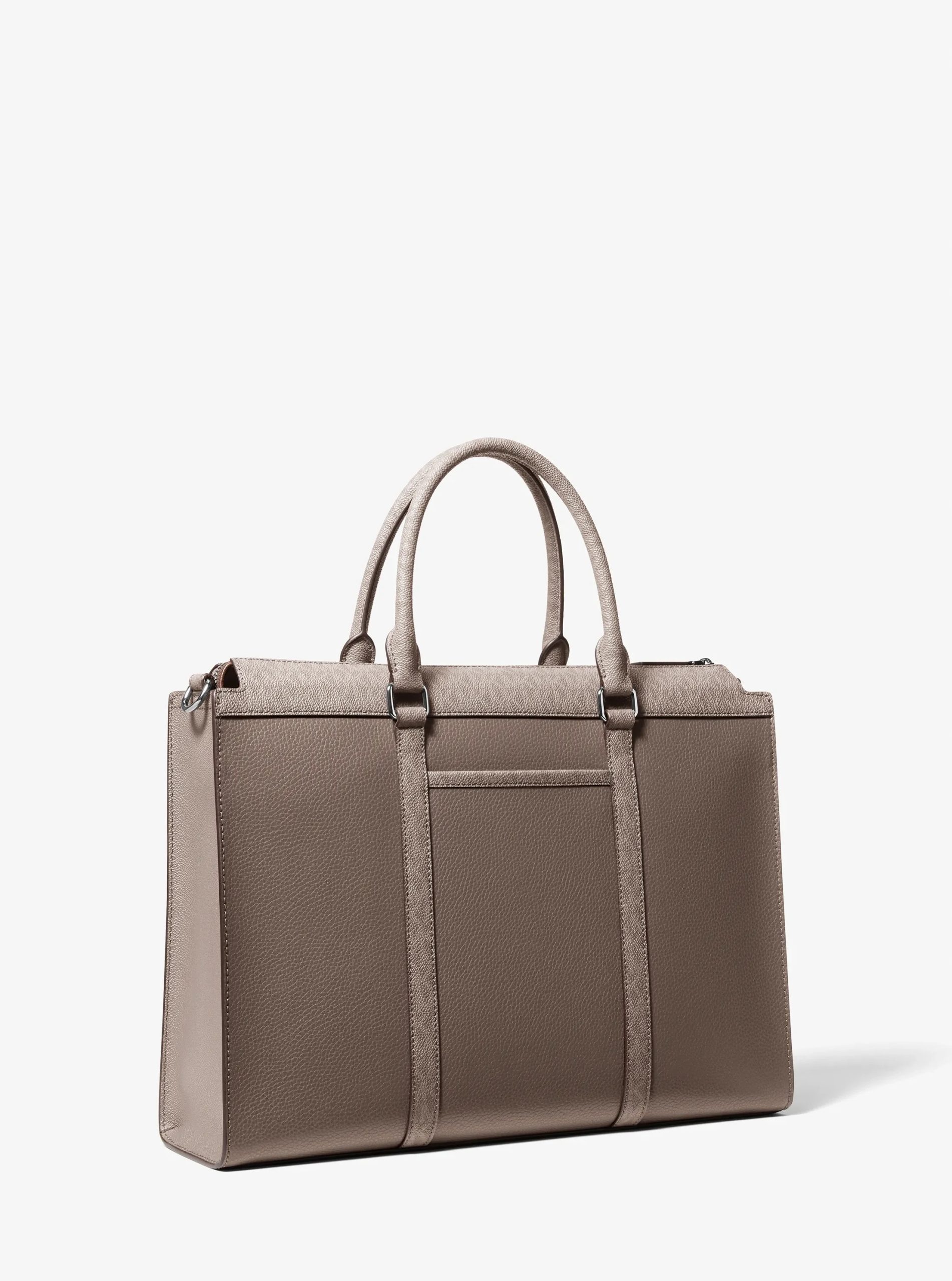 Michael Kors Cooper Pebbled Leather and Signature Logo Briefcase - Preorder - Image 15