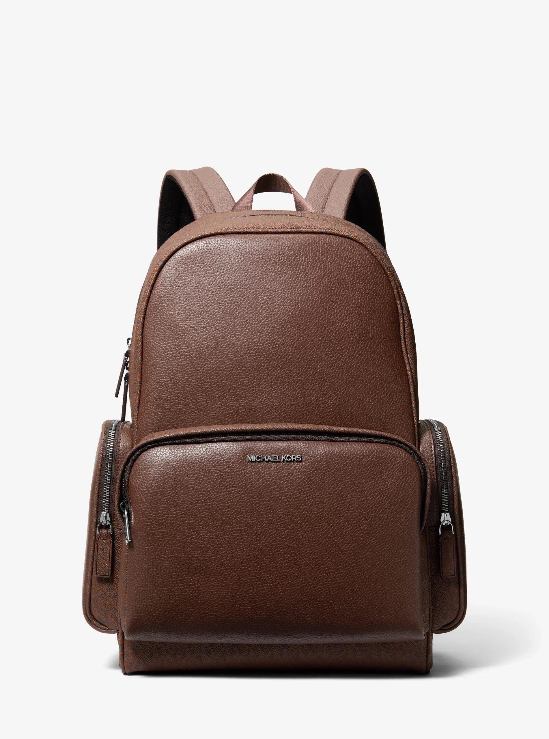Michael Kors Cooper Leather and Signature Logo Backpack - Preorder