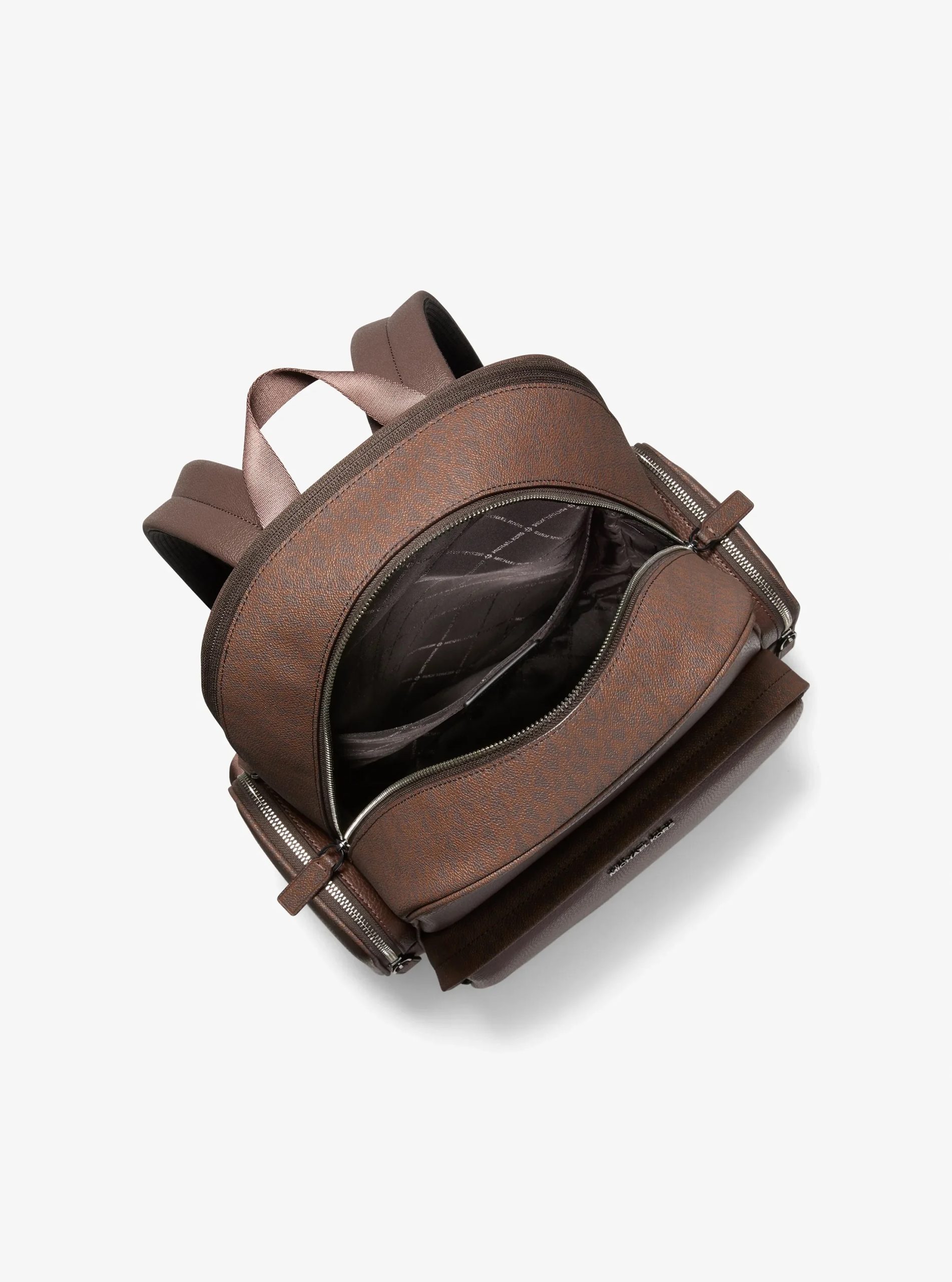 Michael Kors Cooper Leather and Signature Logo Backpack - Preorder