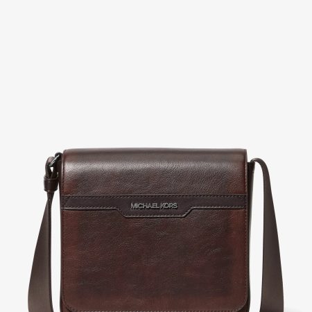 Michael Kors Cooper Flap Crossbody Bag - Preorder — Chocolate