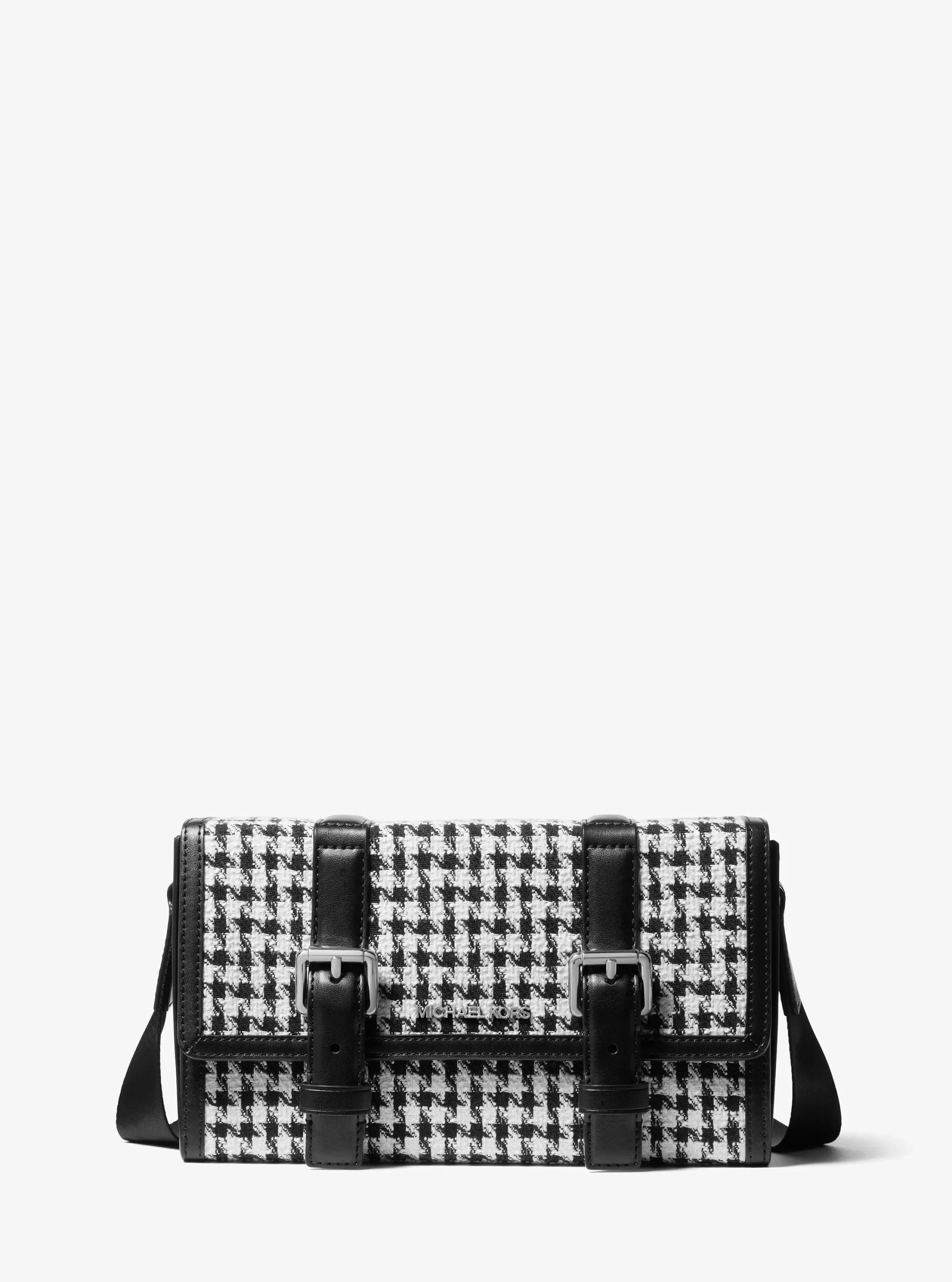 Michael Kors Cooper Houndstooth Trunk Crossbody Bag - Preorder
