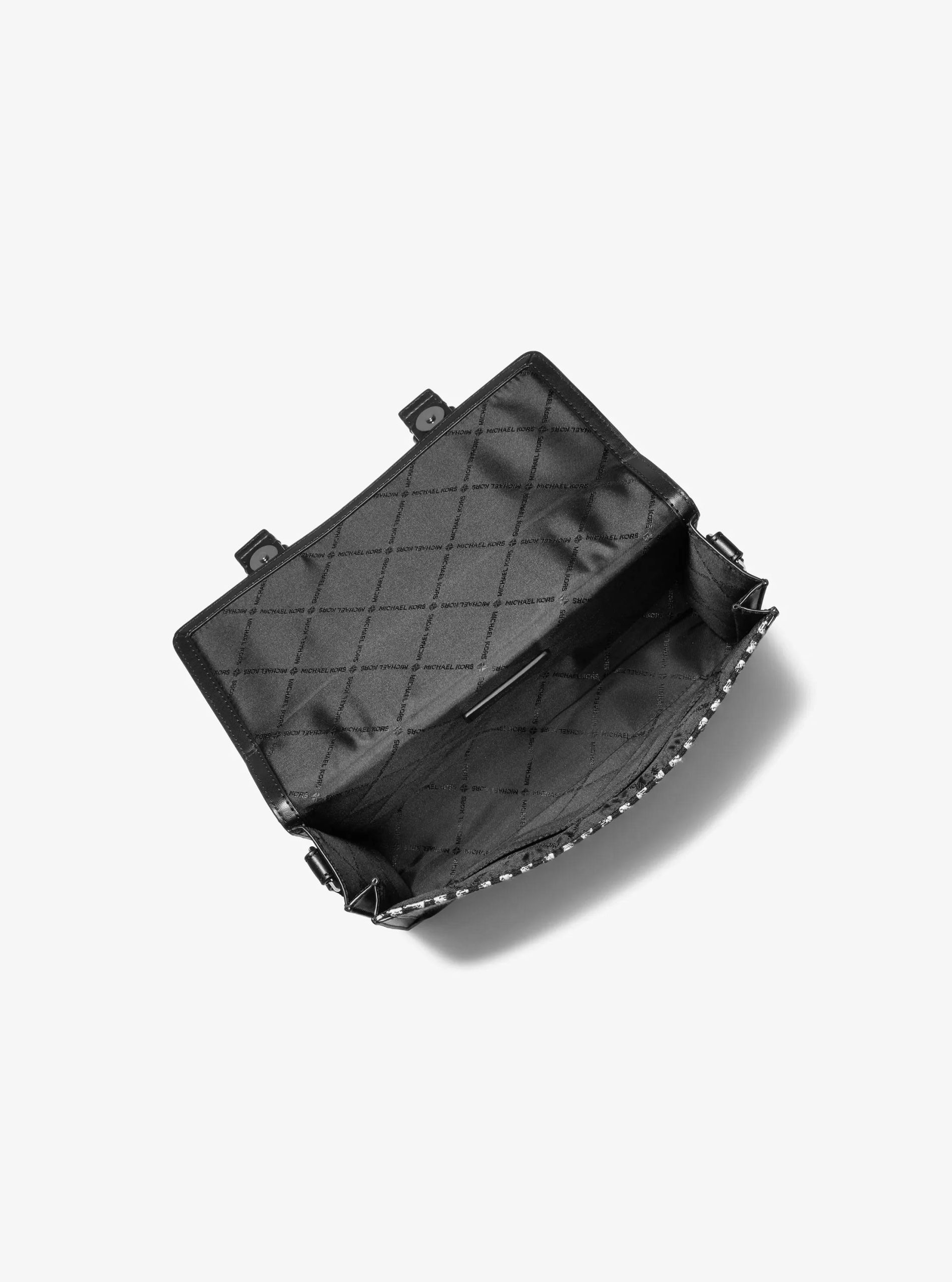 Michael Kors Cooper Houndstooth Trunk Crossbody Bag - Preorder