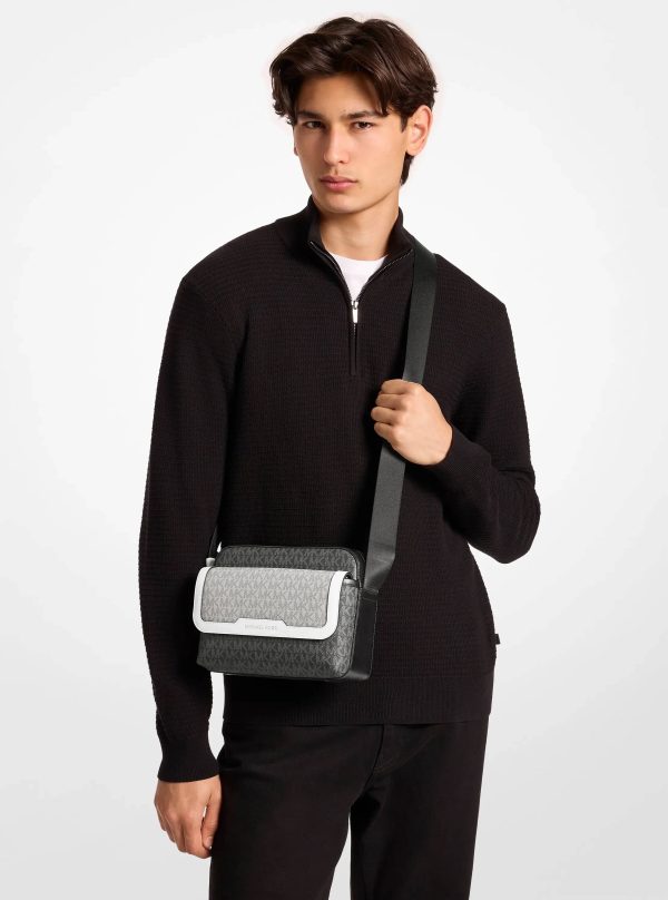 Michael Kors Cooper Medium Signature Logo Camera Bag - Preorder