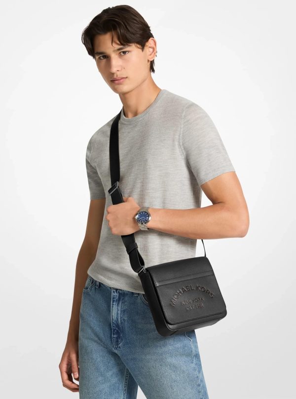 Michael Kors Cooper Pebbled Leather Crossbody Bag - Preorder