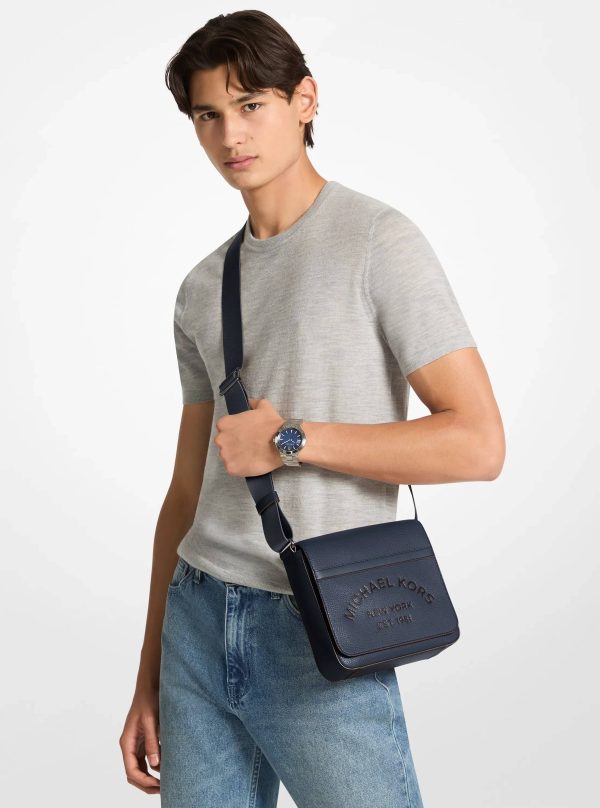 Michael Kors Cooper Pebbled Leather Crossbody Bag - Preorder