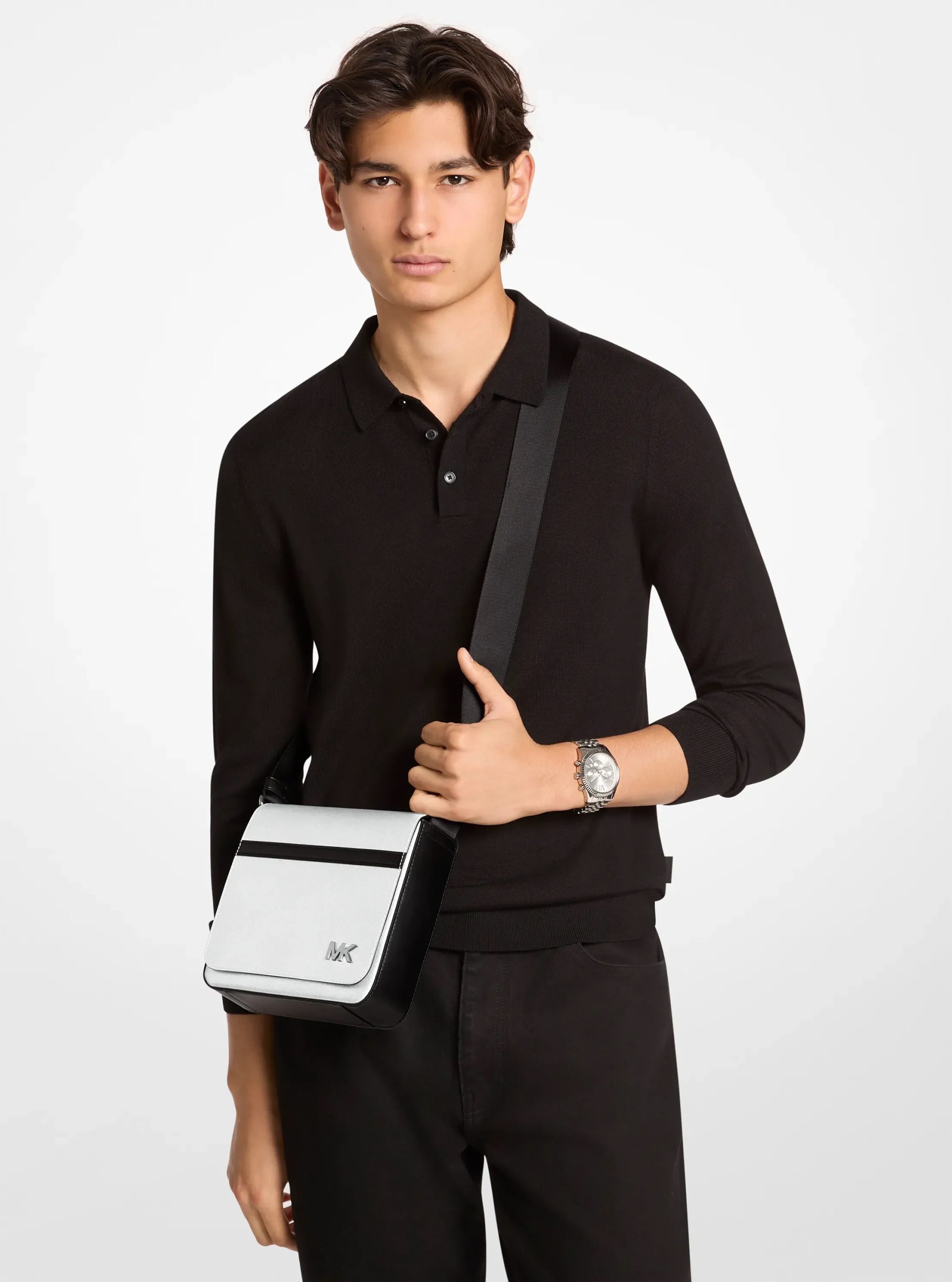 Michael Kors Cooper Metallic Crossbody Bag - Preorder