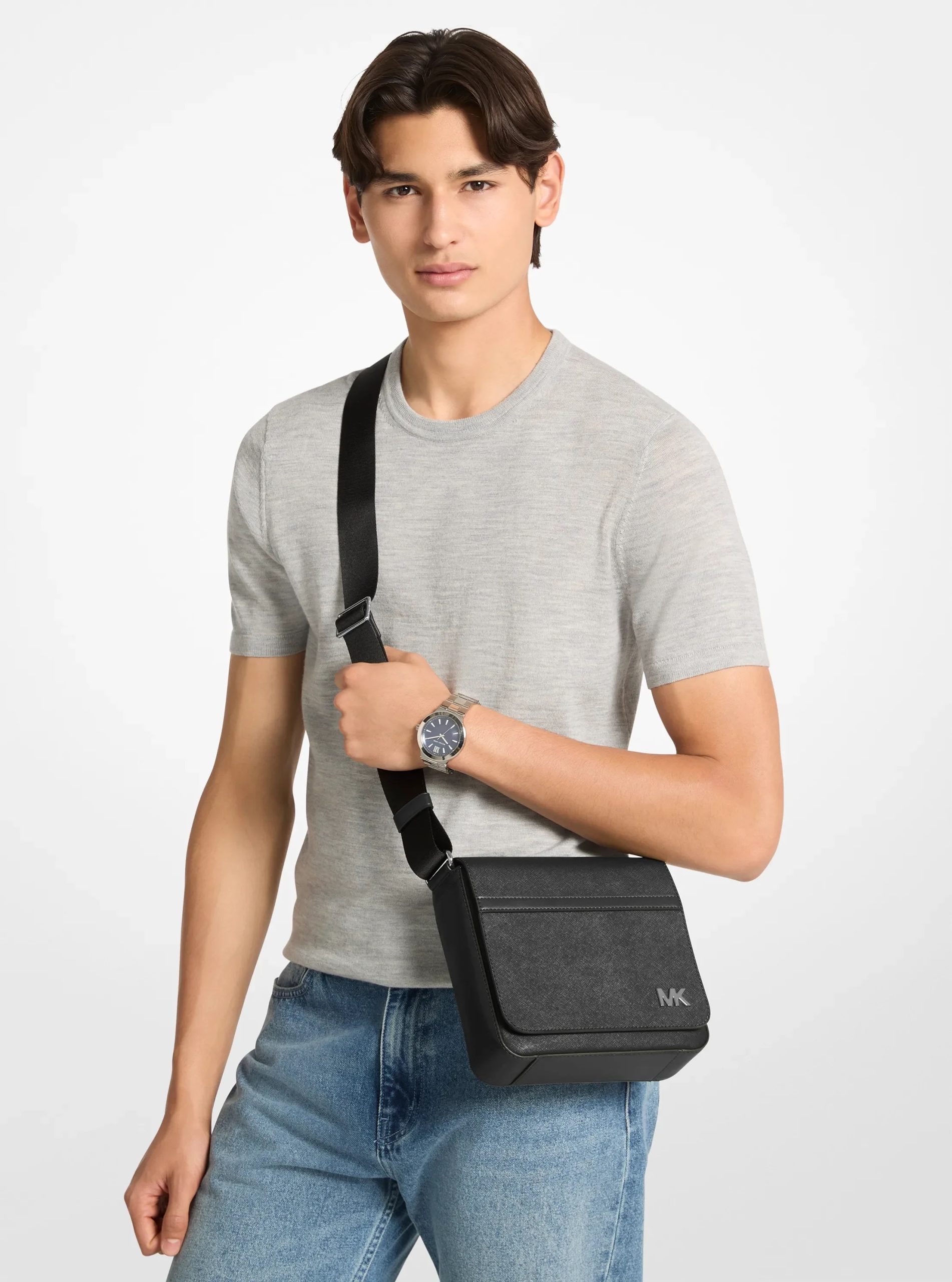 Michael Kors Cooper Leather Crossbody Bag - Preorder