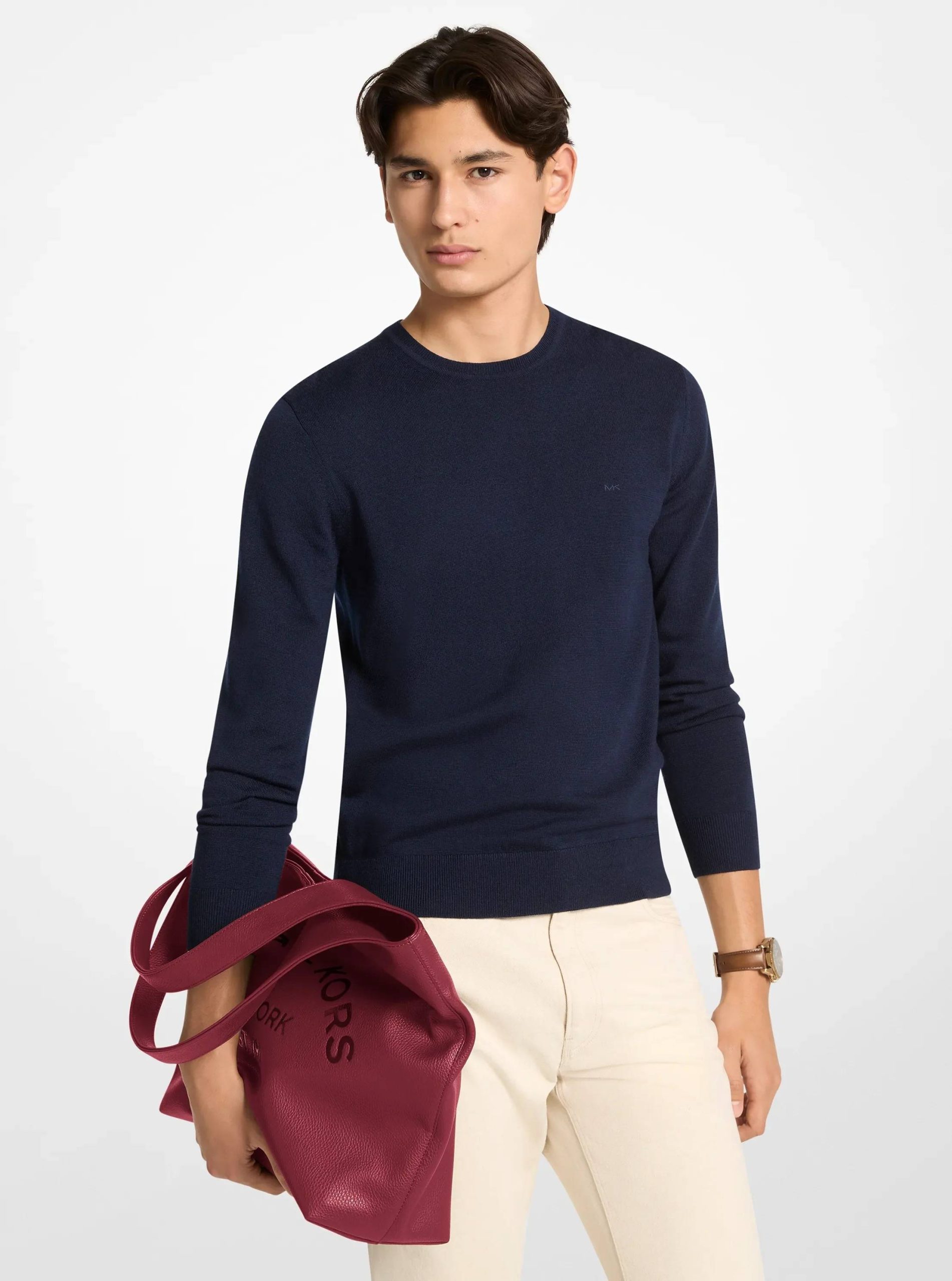 Michael Kors Cooper Small Logo Embossed Tote Bag - Preorder