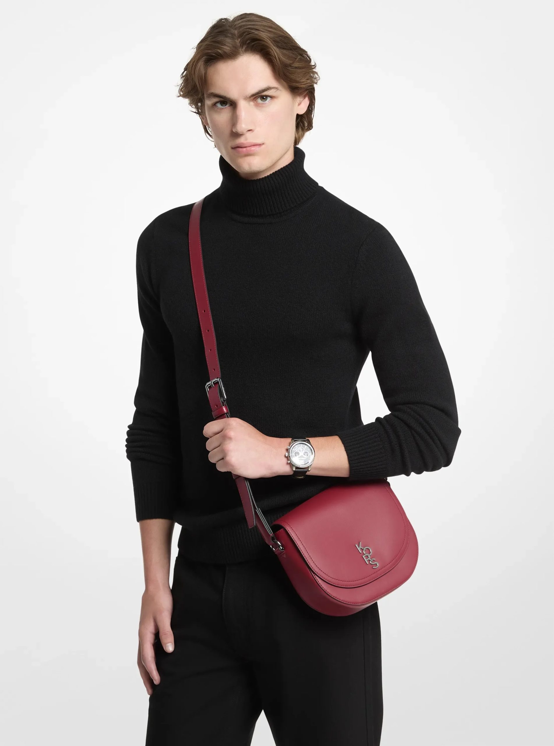 Michael Kors Kole Medium Saddle Bag - Preorder