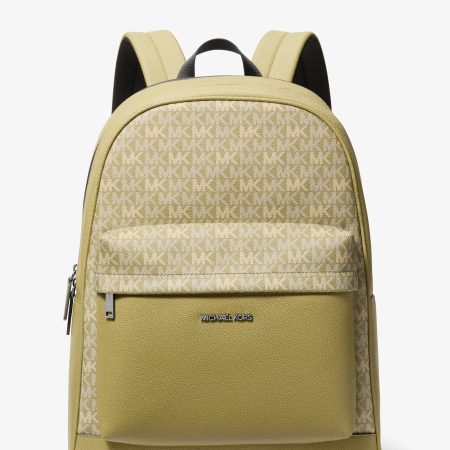 Michael Kors Pacey Signature Logo Backpack - Preorder — Oregano