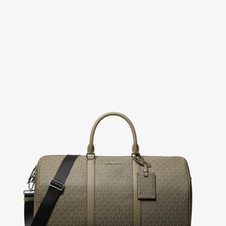 Michael Kors Harrison Logo Weekender Bag - Preorder — Olive