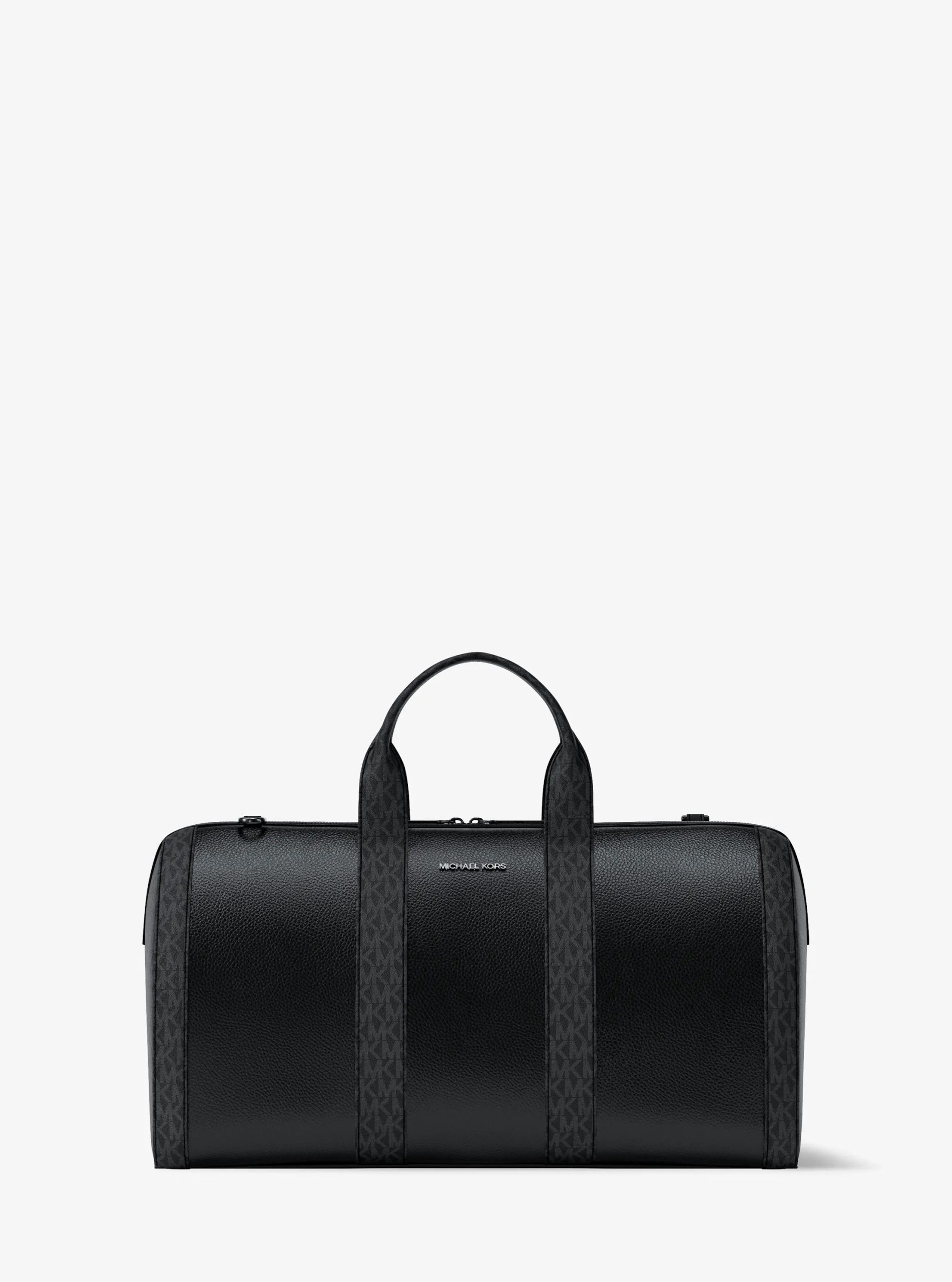 Michael Kors Cooper Pebbled Leather and Signature Logo Duffel Bag - Preorder