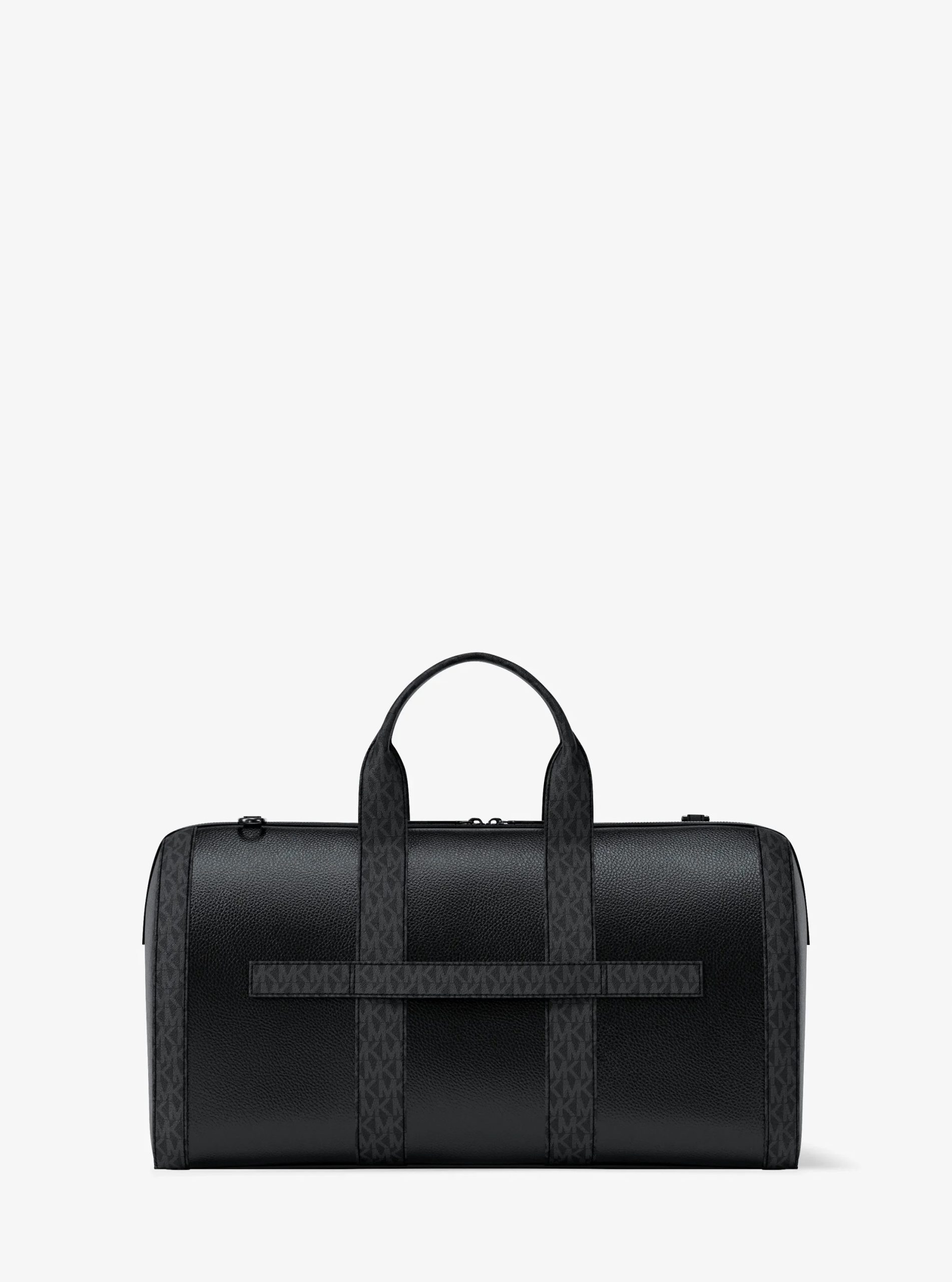 Michael Kors Cooper Pebbled Leather and Signature Logo Duffel Bag - Preorder