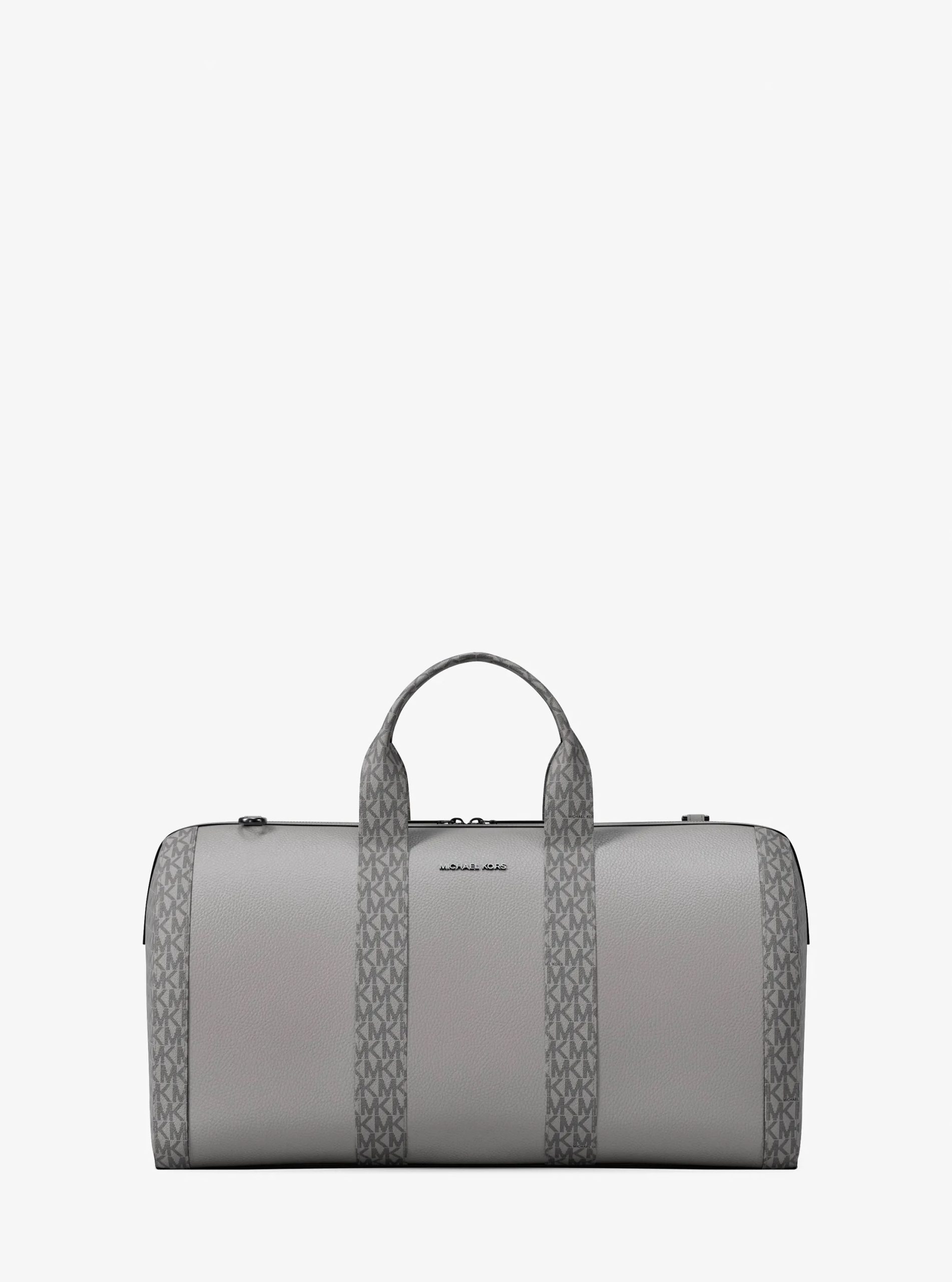 Michael Kors Cooper Pebbled Leather and Signature Logo Duffel Bag - Preorder